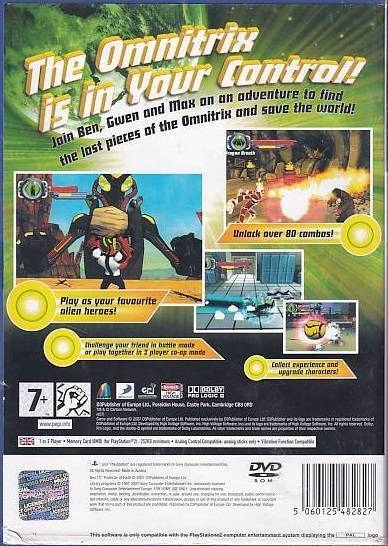 Ben 10 Protector Of The Earth - PS2 (Genbrug)